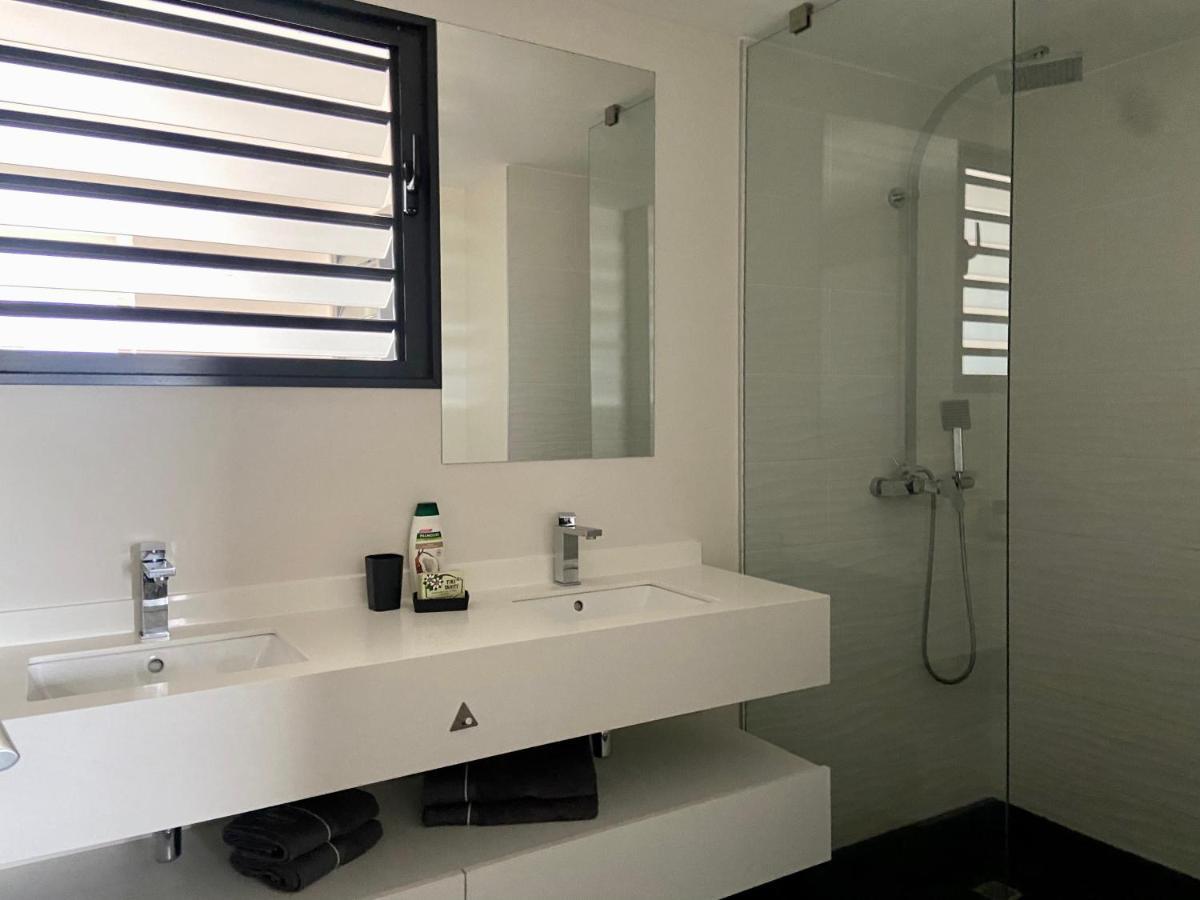 Meherio - Bel Appartement Vue Mer A Tahiti ปาเปเอเต ภายนอก รูปภาพ