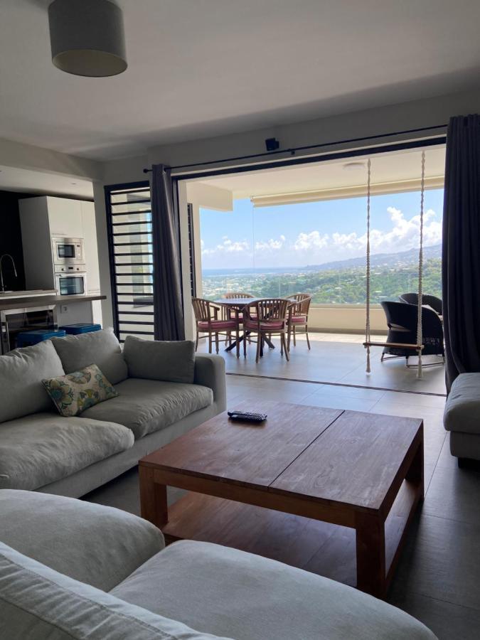 Meherio - Bel Appartement Vue Mer A Tahiti ปาเปเอเต ภายนอก รูปภาพ